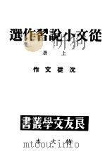 从文小说习作选  上（ PDF版）