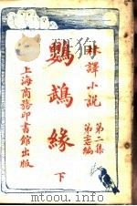 鹦鹉缘 第2集 第27编 下 1914 PDF电子版封面 王庆通合译