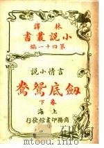 言情小说  剑底鸳鸯  第41编  下（1914 PDF版）