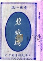 爱国小说  碧玻璃（1915 PDF版）