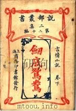 言情小说 剑底鸳鸯 第2集 第20编 下 第4版 1915 PDF电子版封面 (英)司各德著
