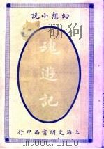 幻想小说 魂逰记 1915 PDF电子版封面 蒋影缄著