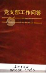 党支部工作问答 修订版 1994 PDF电子版封面 7800152715 总政治部组织部编