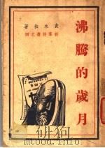沸腾的岁月 1947 PDF电子版封面 袁水拍著