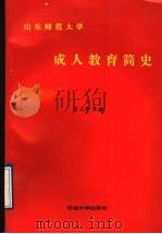 山东师范大学成人教育简史 1996 PDF电子版封面 7563606661 常立学主编