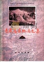 青藏高原地质文集 19 1988 PDF电子版封面 711600291X 地质矿产部青藏高原地质文集编委会编