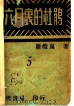 六月里的杜鹃 1929 PDF电子版封面 罗体风著
