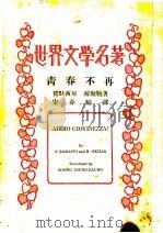 青春不再 1948 PDF电子版封面 渥聚勒著