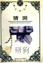 周大新文集 猜测 1996 PDF电子版封面 7206025234 (周大新)著