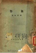 血祭 1929 PDF电子版封面 陈穆如著