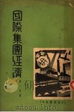 国际集团经济 1934 PDF电子版封面 赵一萍著