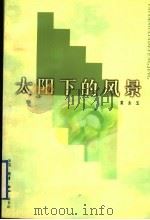 太阳下的风景 1998 PDF电子版封面 7108010798 黄永玉著