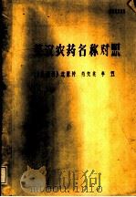 英汉农药名称对照（ PDF版）