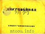 地质矿产行业标准体系表（ PDF版）