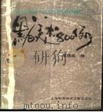 黑白美术800例 1990 PDF电子版封面 7542702254 单晓报著