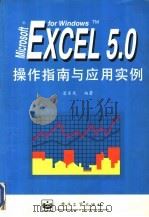 Microsoft Excel 5.0 for Windows操作指南与应用实例 1996 PDF电子版封面 7505333062 翁东风编著