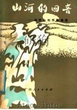 山河的回音 赵恕心创作歌曲 1985 PDF电子版封面 8113·1059 王岚编