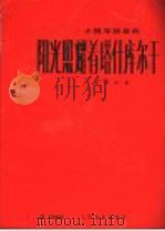 阳光照耀着塔什库尔干 小提琴独奏曲 钢琴伴奏 1979 PDF电子版封面 8026·3539 陈钢编曲