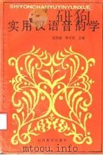 实用汉语音韵学   1991  PDF电子版封面  7805780765  沈祥源，杨子仪主编；曹文安等撰稿 