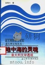 地中海的灵魂  意大利文学透视   1993  PDF电子版封面  7800504042  吕同六著 