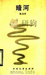 暗河 1991 PDF电子版封面 7531704501 陆金昌著