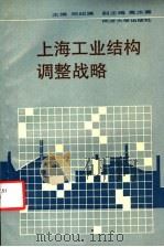 上海工业结构调整战略 1992 PDF电子版封面 7560808948 郑绍濂主编