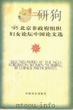 95北京非政府组织妇女论坛中国论文选  上   1998  PDF电子版封面  7801312171  第四次世界妇女大全、’95北京非政府组织妇女论坛丛书编委会编 