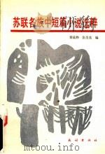 苏联各族中短篇小说选粹 1988 PDF电子版封面 7105002344 章廷桦,张美英编