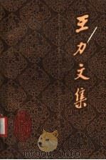 王力文集 第3卷 中国古文法 1985 PDF电子版封面 9275·21 王力著