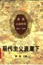 现代主义浪潮下 1914-1945 1995 PDF电子版封面 7500416385 黄梅主编