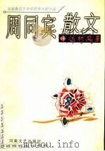 周同宾散文  3  远村风景（1999 PDF版）