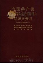 中国共产党新疆维吾尔自治区精河县组织史资料  1949年10月-1987年10月（1992 PDF版）