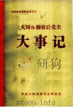 大同市解放后党史大事记  1986-1987（ PDF版）