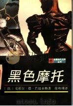 黑色摩托 1997 PDF电子版封面 7532719898 (法)皮耶尔·德·芒迪亚格(Pieyre de Mandia