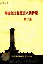革命烈士和党史人物传略  第2集（1987 PDF版）