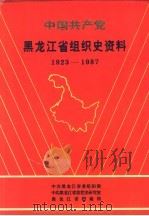 中国共产党黑龙江省组织史资料 1923-1987 1992 PDF电子版封面 7207021909 中共黑龙江省委组织部,中共黑龙江省委党史研究室,黑龙江省档案