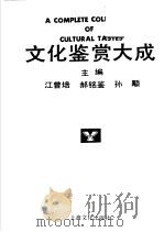 文化鉴赏大成 1995 PDF电子版封面 780511708X 江曾培等主编