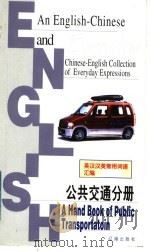 公共交通分册 1999 PDF电子版封面 7806387285 翁洪波等