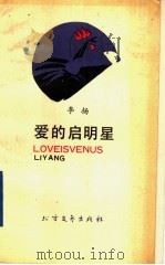 爱的启明星 1991 PDF电子版封面 7531705974 李杨著
