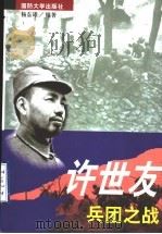许世友兵团之战 1998 PDF电子版封面 7562606994 杨东雄编著