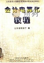 会计电算化教程 1998 PDF电子版封面 7209022058 山东省财政厅编