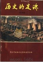 历史的足迹  邢台文史资料经济专辑  第10辑  1994  1-2合刊（1994 PDF版）