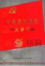 中共清河党史大事记  1949-1966（1992 PDF版）