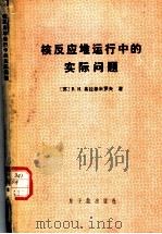 核反应堆运行中的实际问题 1976 PDF电子版封面 15175·075 (苏)В.И.弗拉基米罗夫著;任戈,杨水泉,徐及明译