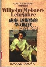 威廉·迈斯特的学习时代 1999 PDF电子版封面 7539618183 (德)歌德(Goethe)著;杨武能译