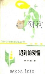 迟到的爱情 1991 PDF电子版封面 7805055718 李中贤著