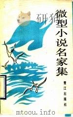 微型小说名家集 1990 PDF电子版封面 7805332304 《微型小说选刊》编辑部编