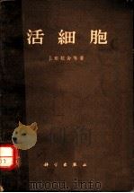 活细胞 1963 PDF电子版封面 13031·1837 (英)布拉舍(J.Brachet)等著;刘凌云等译