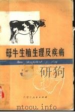 母牛生殖生理及疾病 1980 PDF电子版封面 16089·81 黄祖干等编著