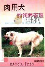肉用犬的饲养与管理 1994 PDF电子版封面 7800229033 朱维正,杨振国编著